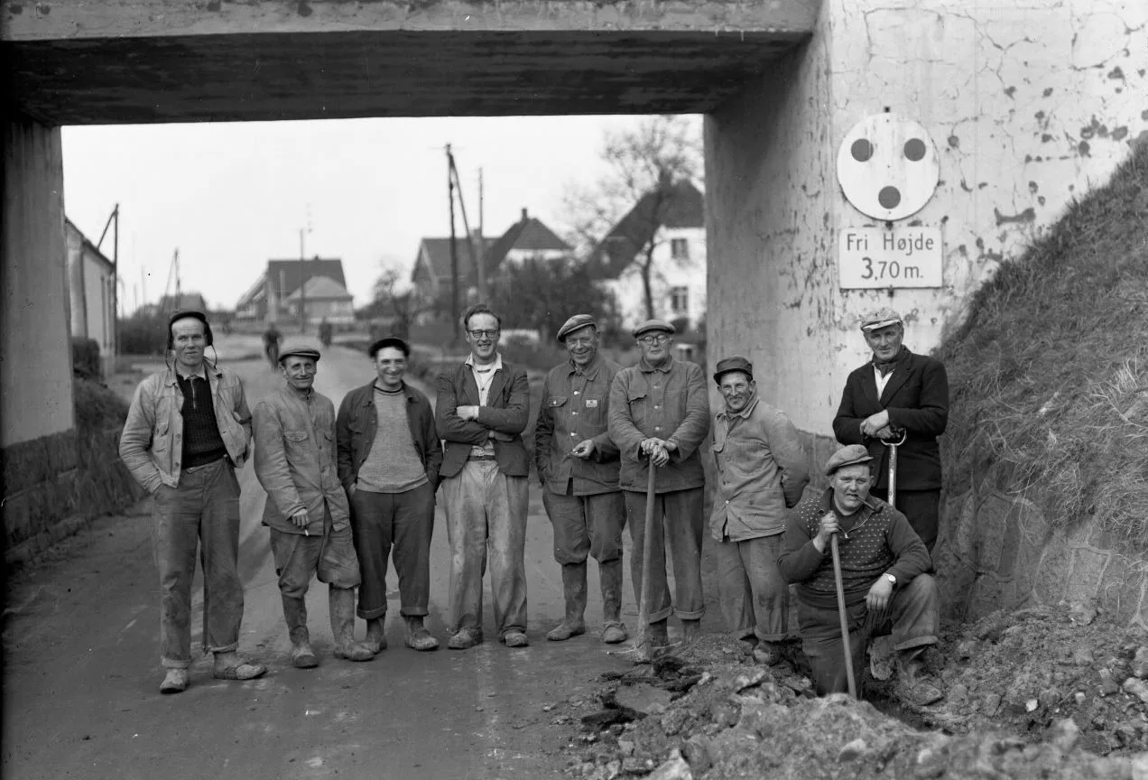 65.8 Vejarbejde ved Byvej Algestrup/Alkestrup.