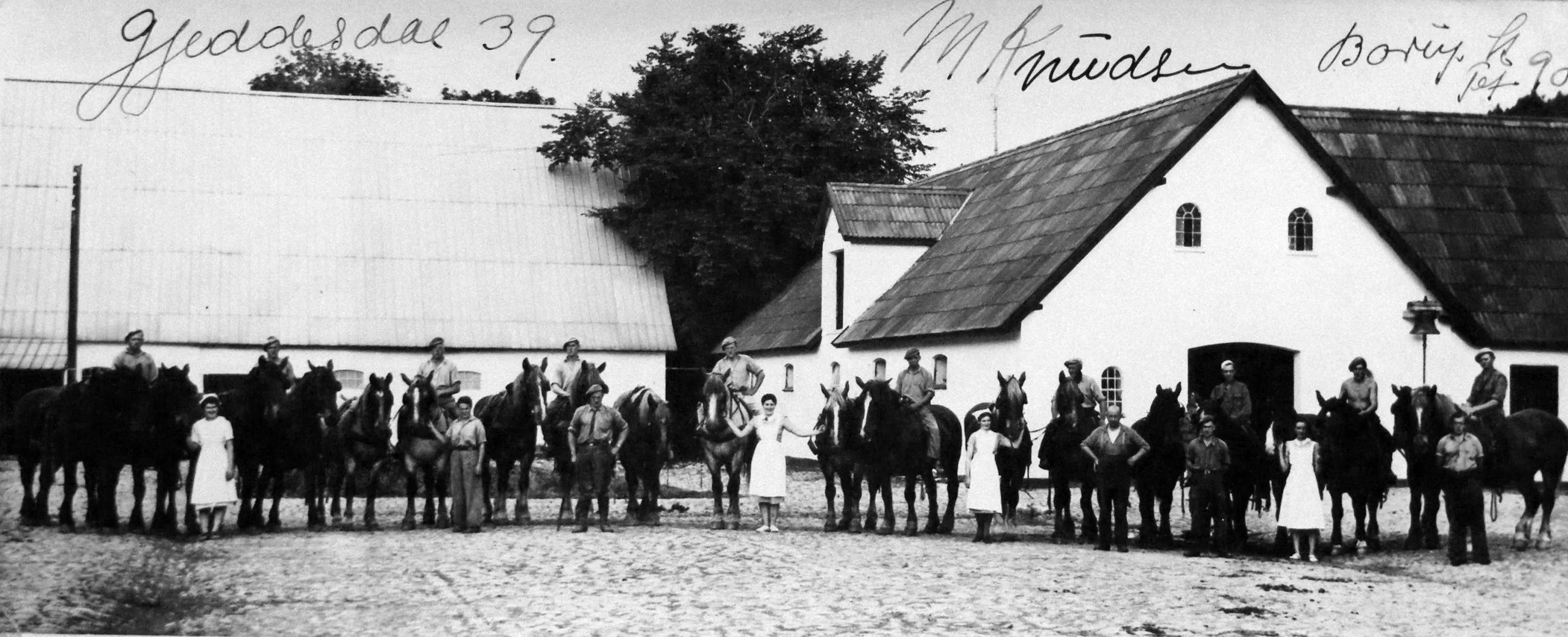 67.75 Gjeddesdal gods,Greve, år 1939.