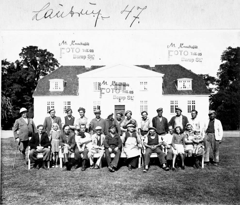 71.66 Lautrupggård, år 1948.