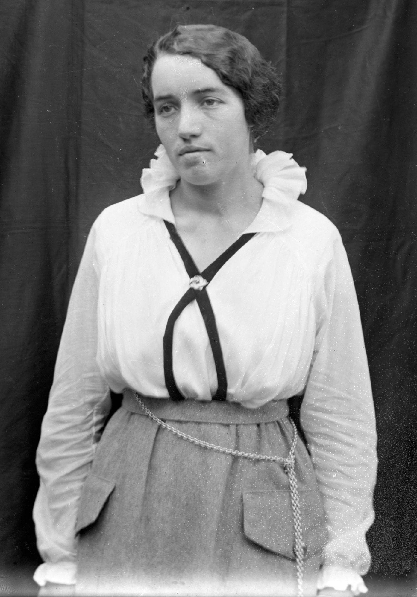 73.11 73.11 Helga Margrethe Nielsigne Knudsen, f. 27.8 1896 - Gift med Marius.