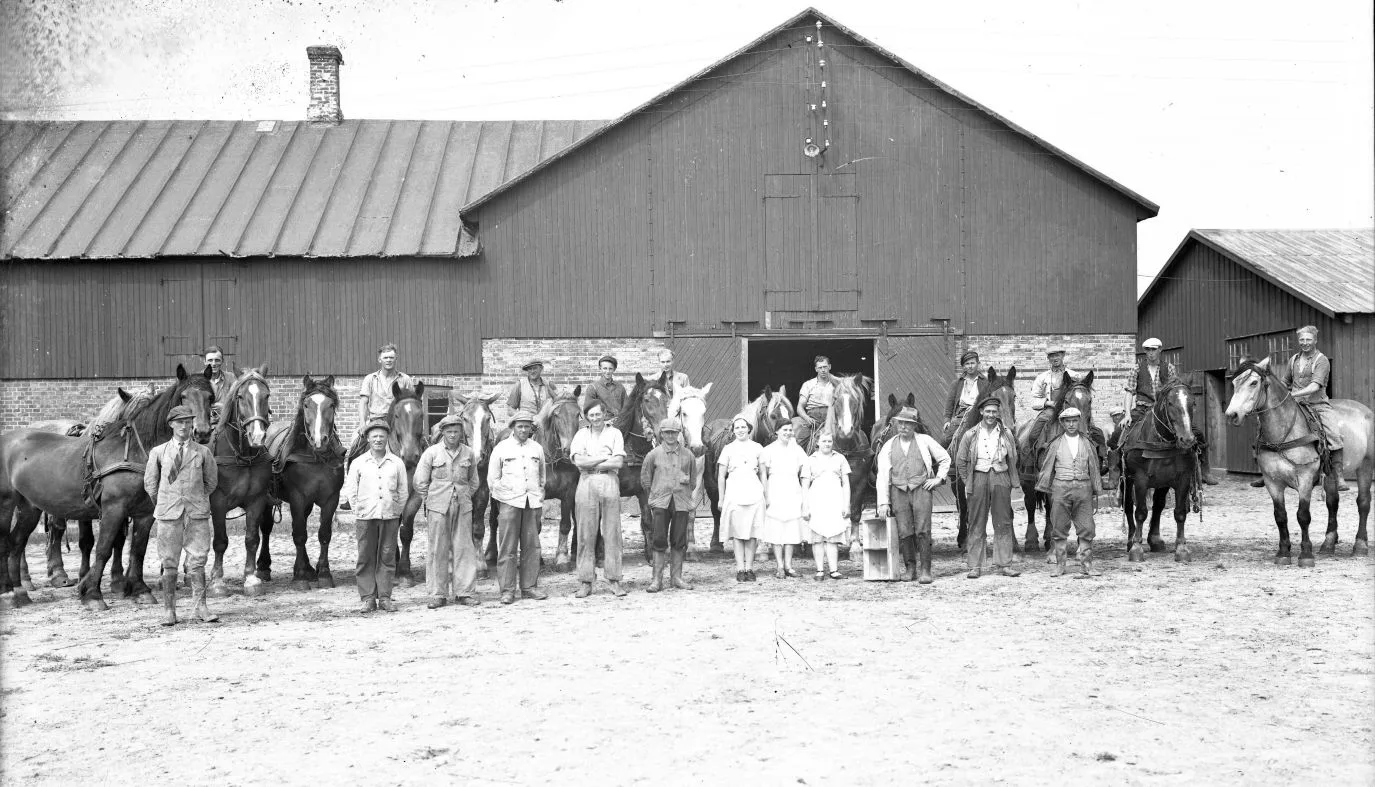 273.3 Bonderup gods skadet negativ, cirka år 1932