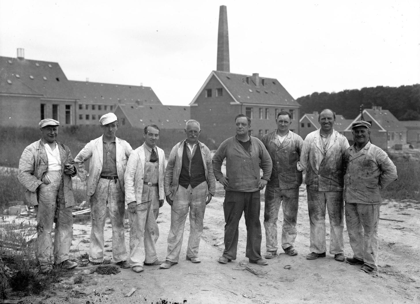 273.8 Avnstrup sanatorium. Skadet negativ, cirka år 1939