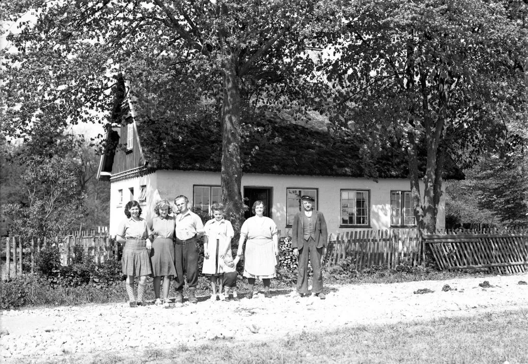 419.10 Havehuset ved Svenstrup gods år 1943