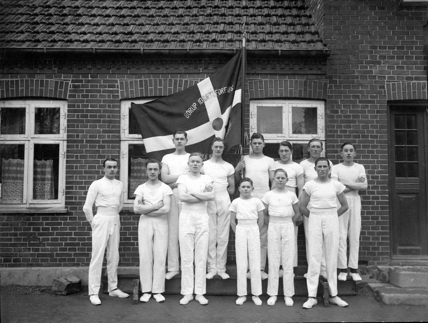 464.2 Borup Idrætsforening, måske ved faneindvielsen 1923.