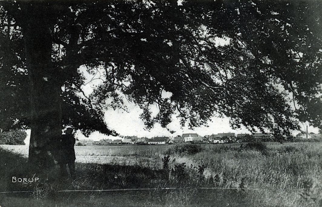 464.55 Borup, postkort fra fotograf M. Petersen, Borup